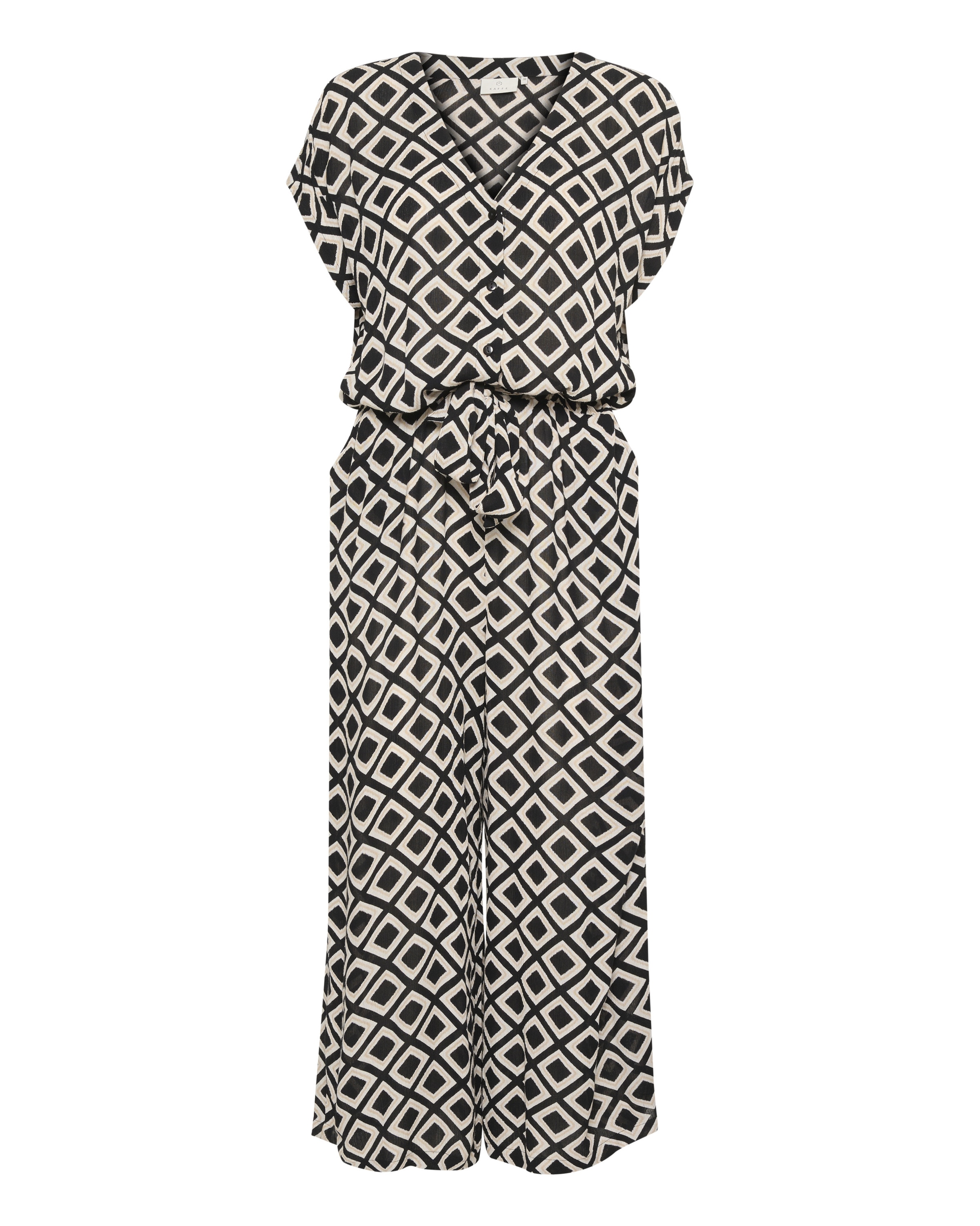 Kaffe Jumpsuit 'Mille' in Black: front