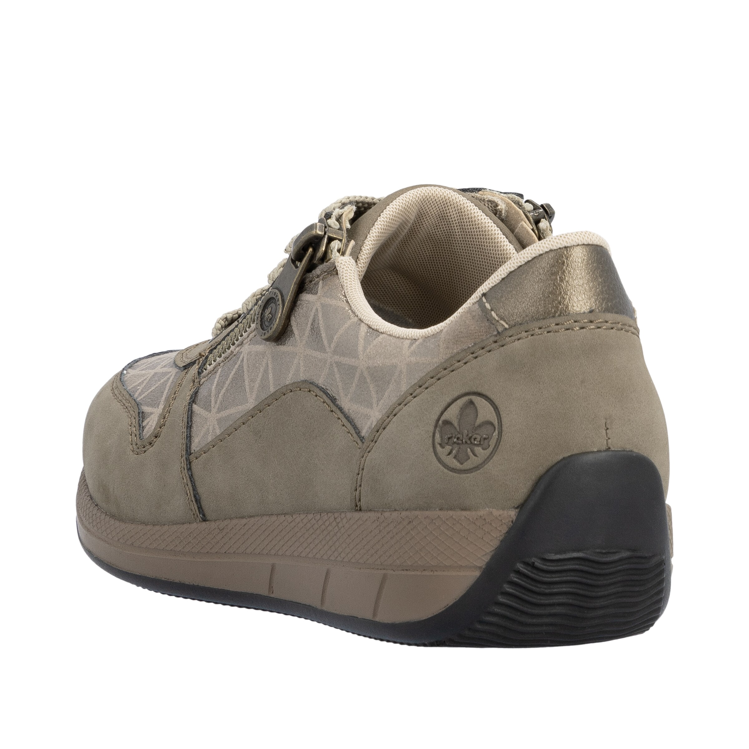 Baskets basses Rieker en beige