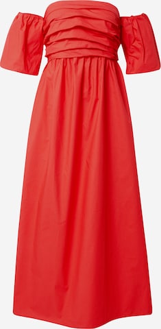 River Island - Vestido em vermelho: frente