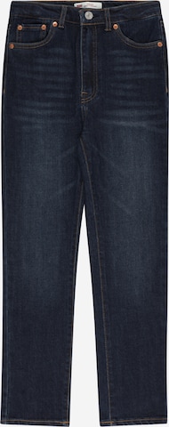 Regular Jeans 'LVG RIBCAGE STRAIGHT ANKLE' de la LEVI'S pe albastru: față