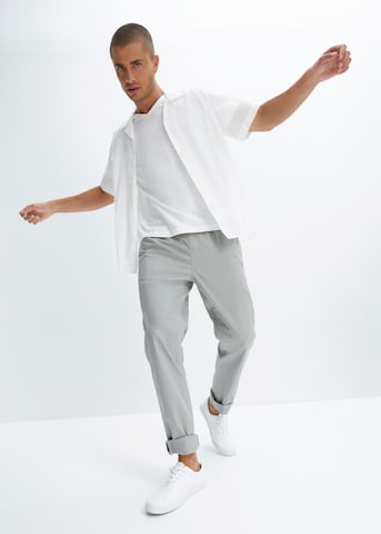 bonprix Regular Pants in Grey: front