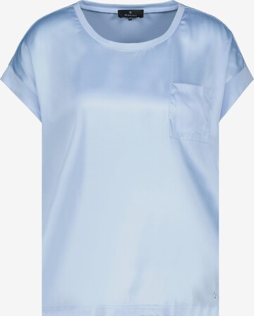 Camicia da donna di monari in blu: frontale