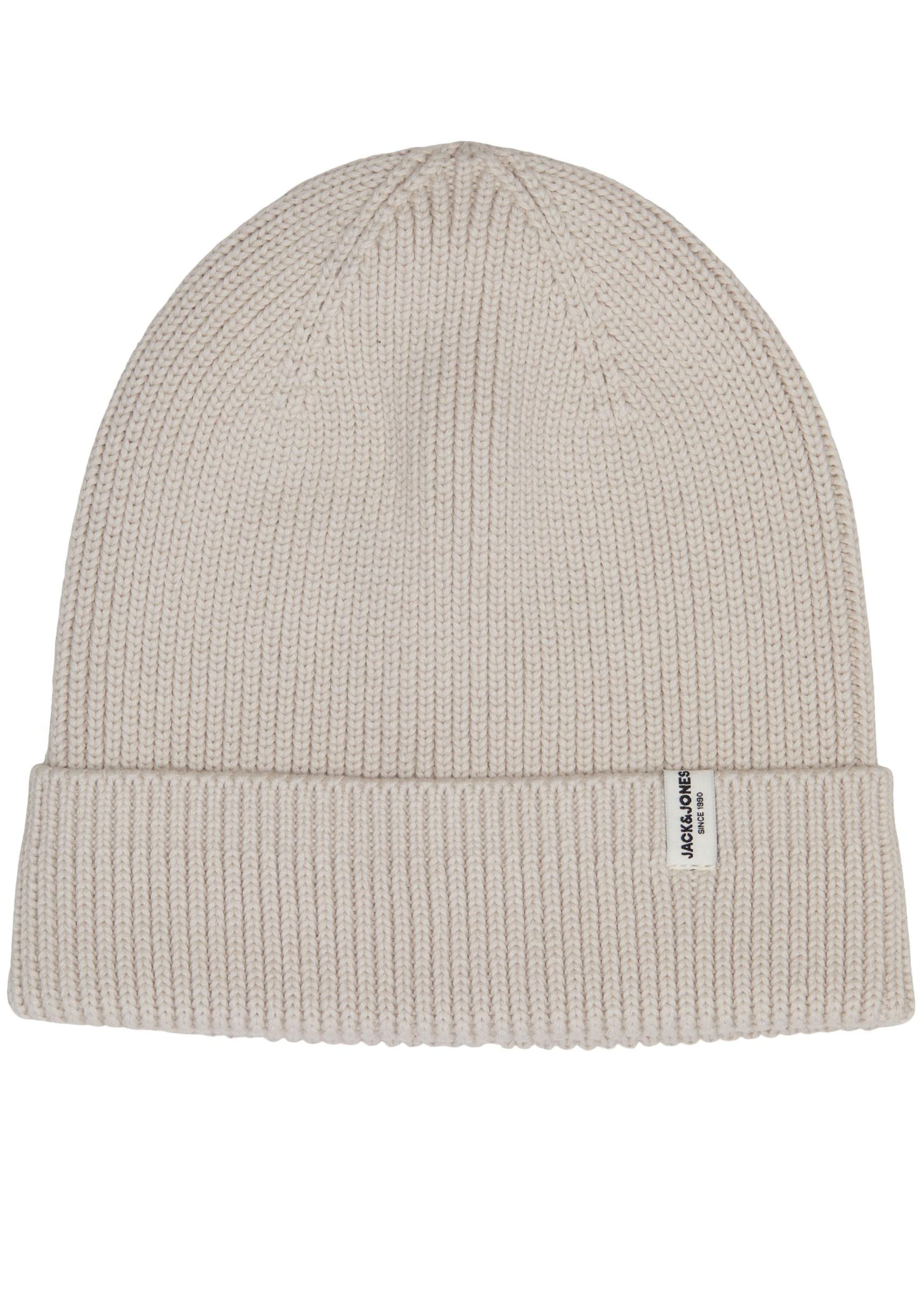 JACK & JONES Sapka 'JACBrink' - bézs: elől