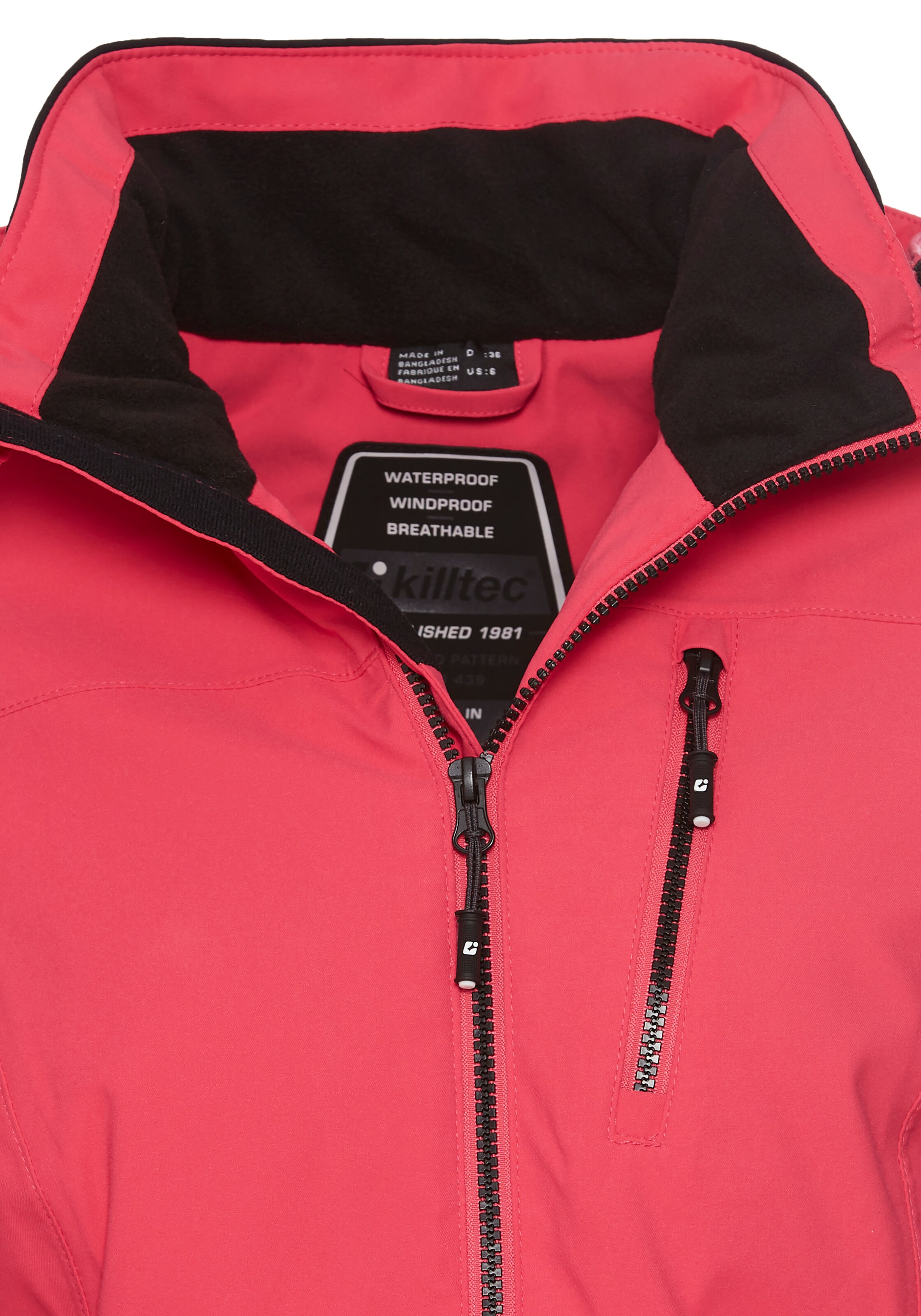 KILLTEC Outdoor Jacket in Pink