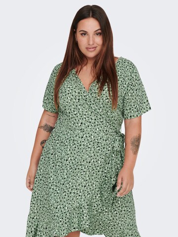 Robe 'Livia' ONLY Carmakoma en vert