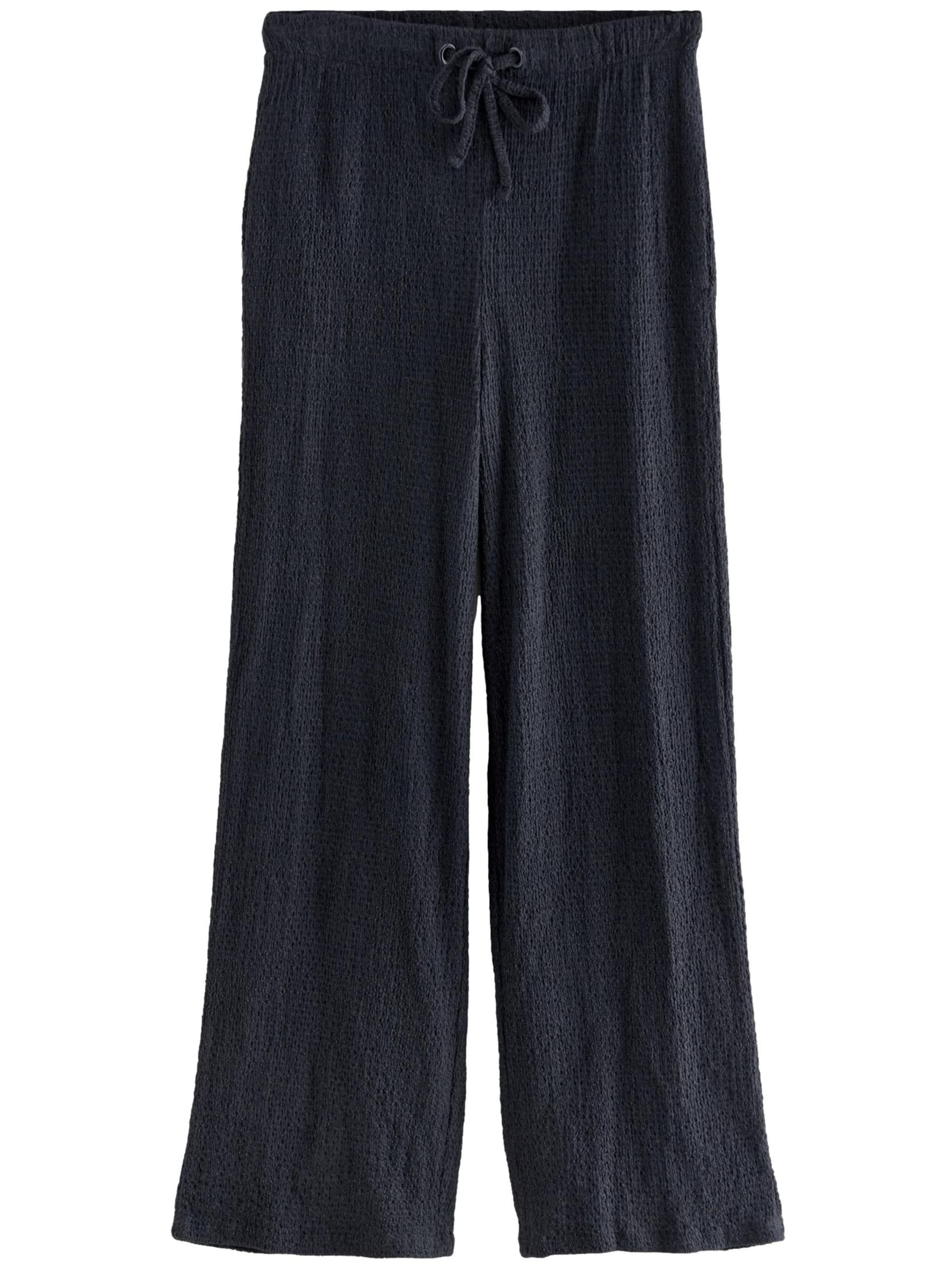 Next Široke hlačnice Hlače | modra barva: sprednja stran