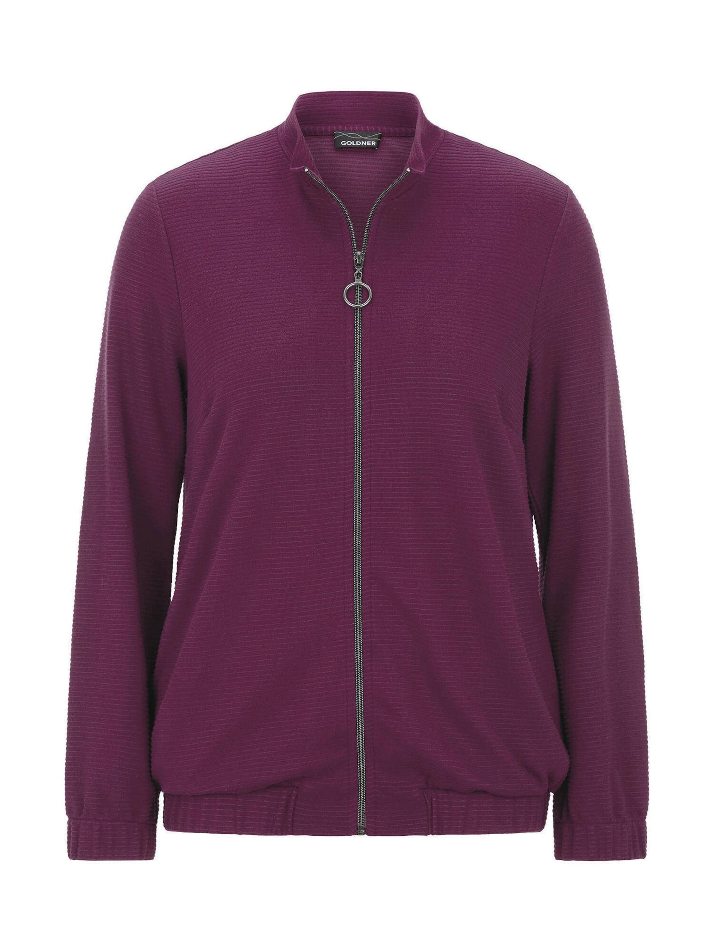 Goldner Between-season jacket in Purple: front