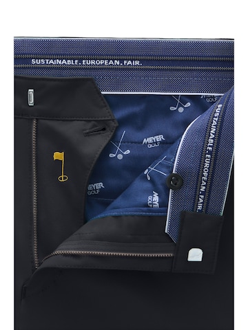 Regular Pantalon chino 'Oakmont 2-8626' MEYER en noir