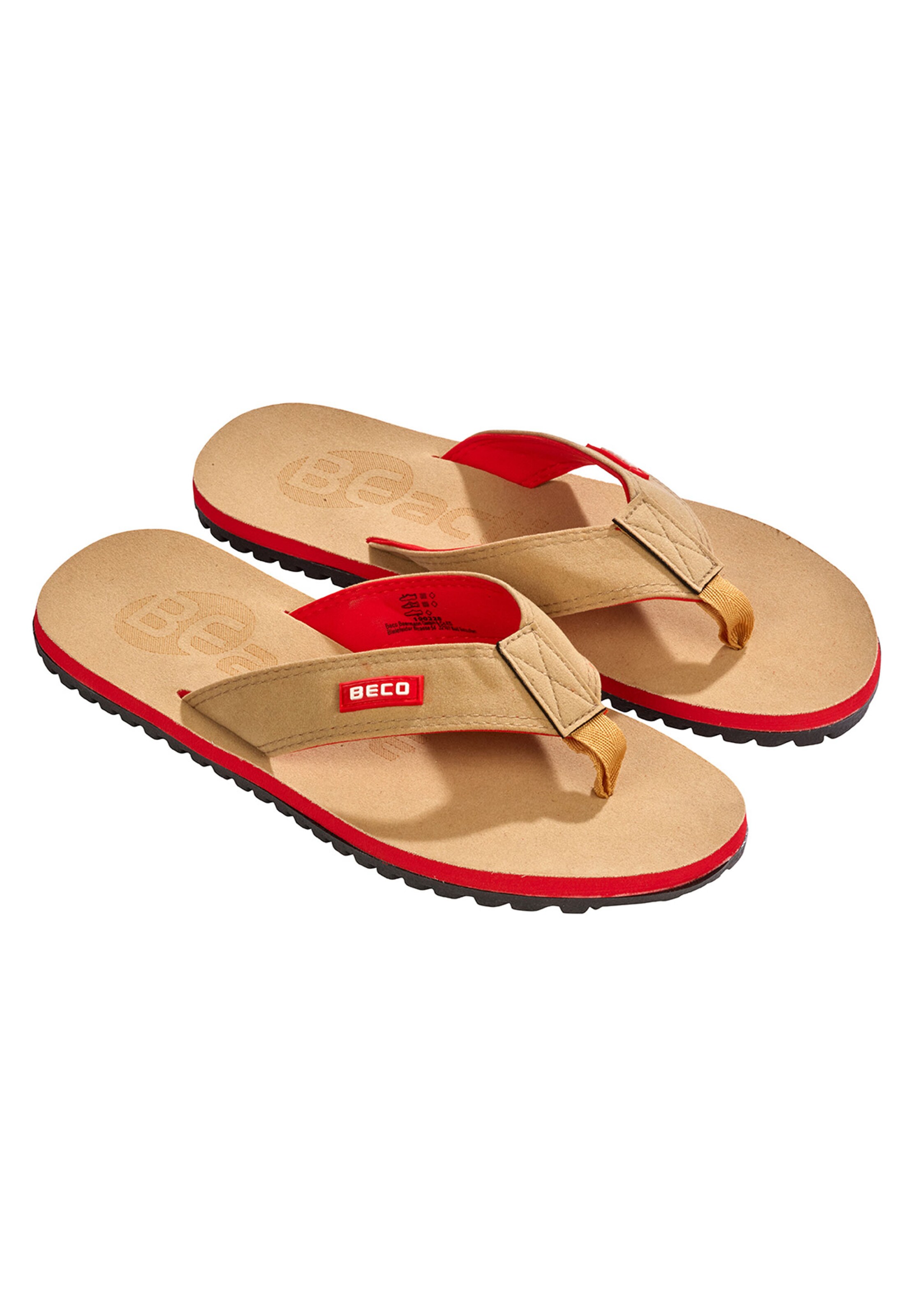 BECO the world of aquasports Teenslippers 'BEactive' in Beige