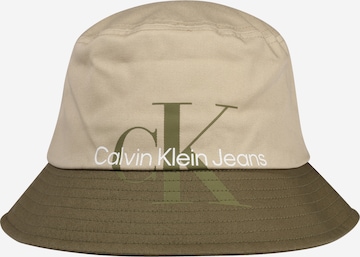 Calvin Klein JeansŠešir - bež boja: prednji dio