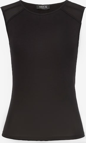 MELROSE Top in Black: front