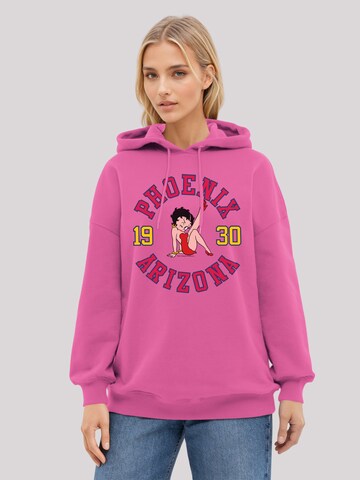 Sweat-shirt 'Betty Boop Phoenix Arizona 1930' F4NT4STIC en rose : devant
