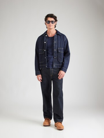 JACK & JONES - Camiseta 'JJHONOLULU' en azul