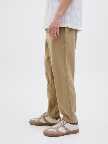 JACK & JONES regular Bukser 'JJStace Breeze' i brun