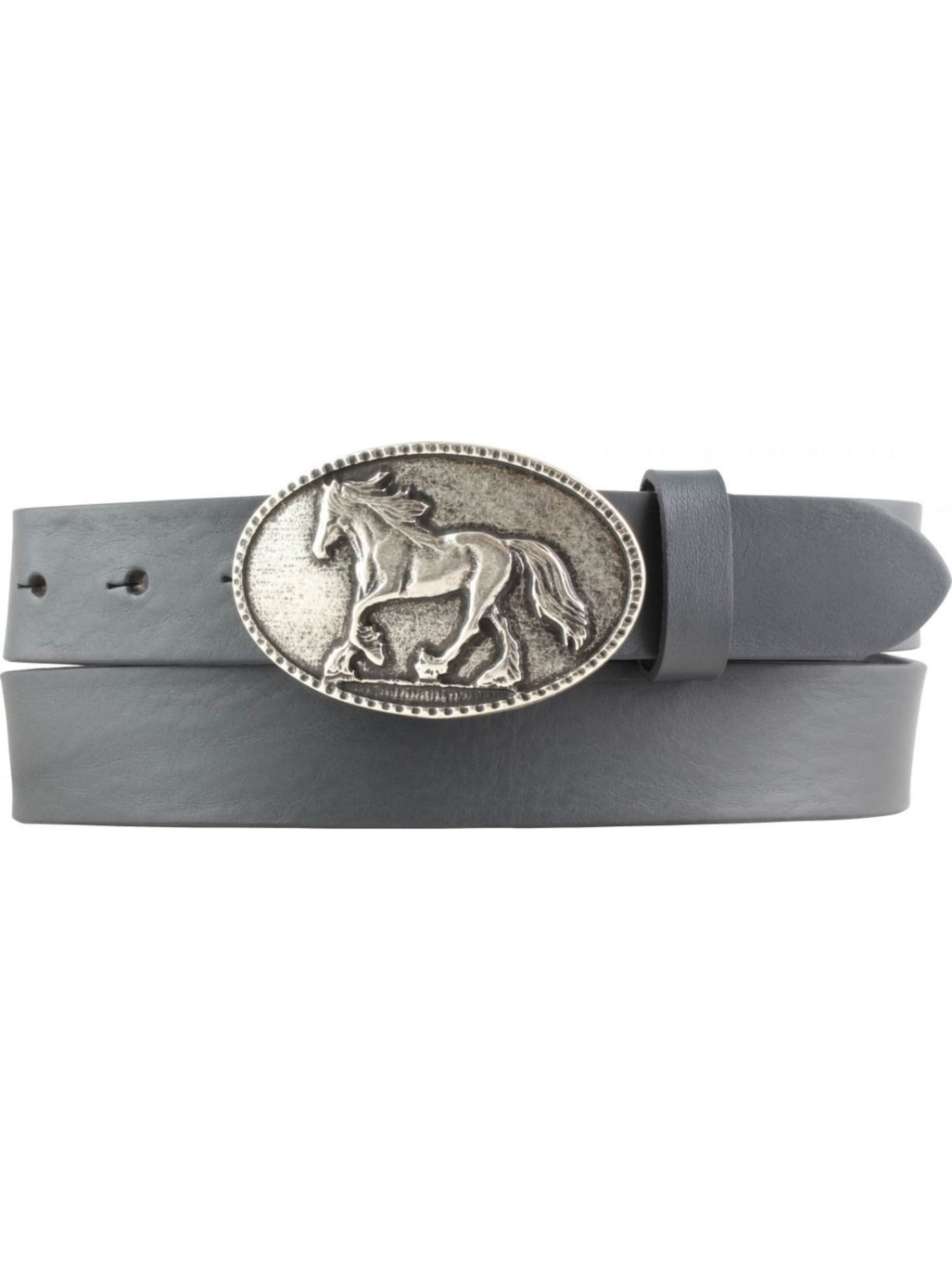 BELTINGER Belt 'Bolognao' in Grey: front