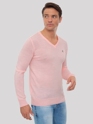 Sir Raymond Tailor Pullover 'Erky' in Pink