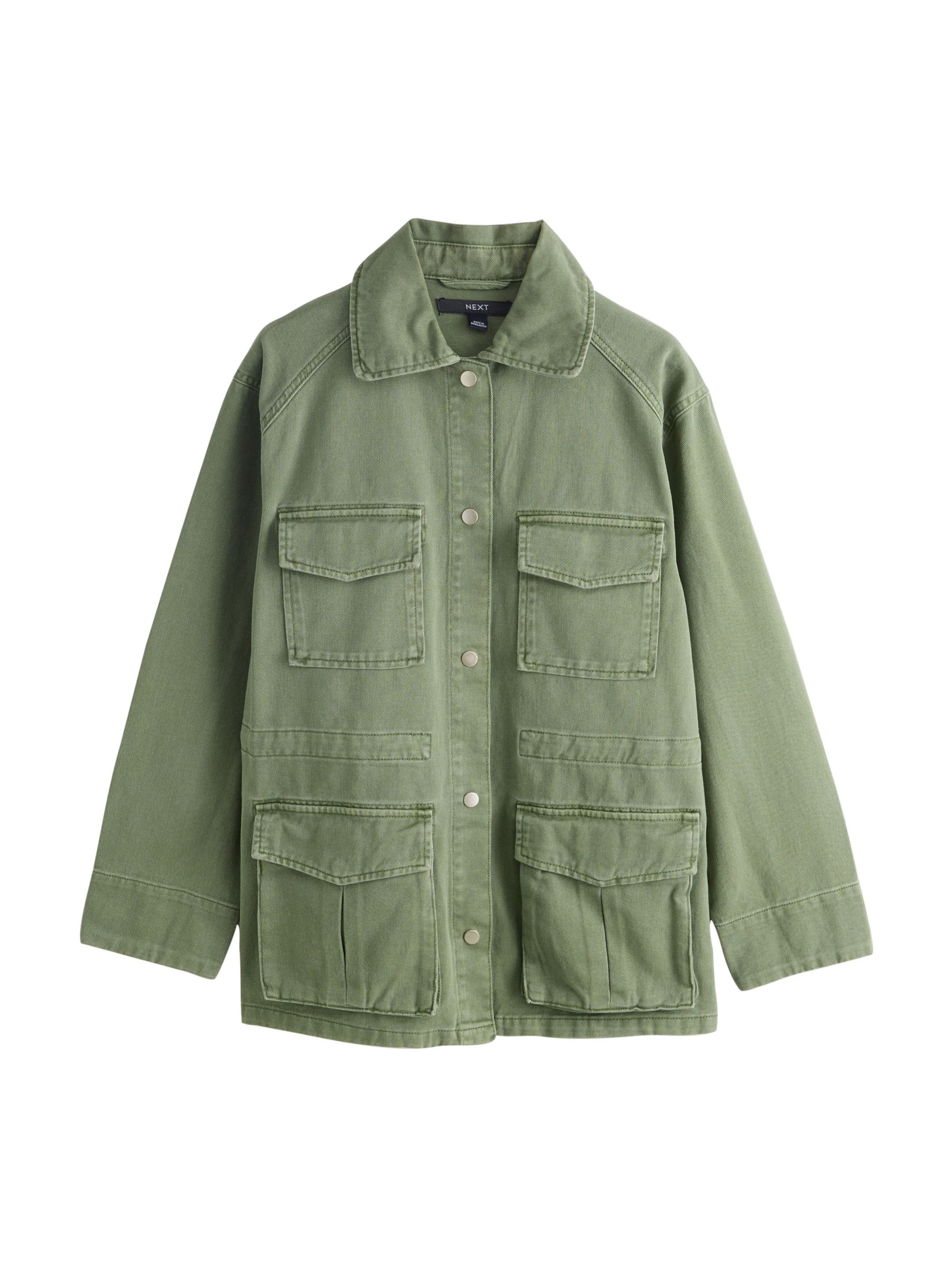 Veste mi-saison Next en vert : devant