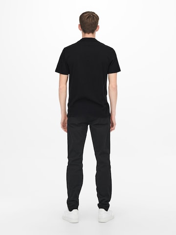 Only & Sons T-shirt 'Abraham' i svart