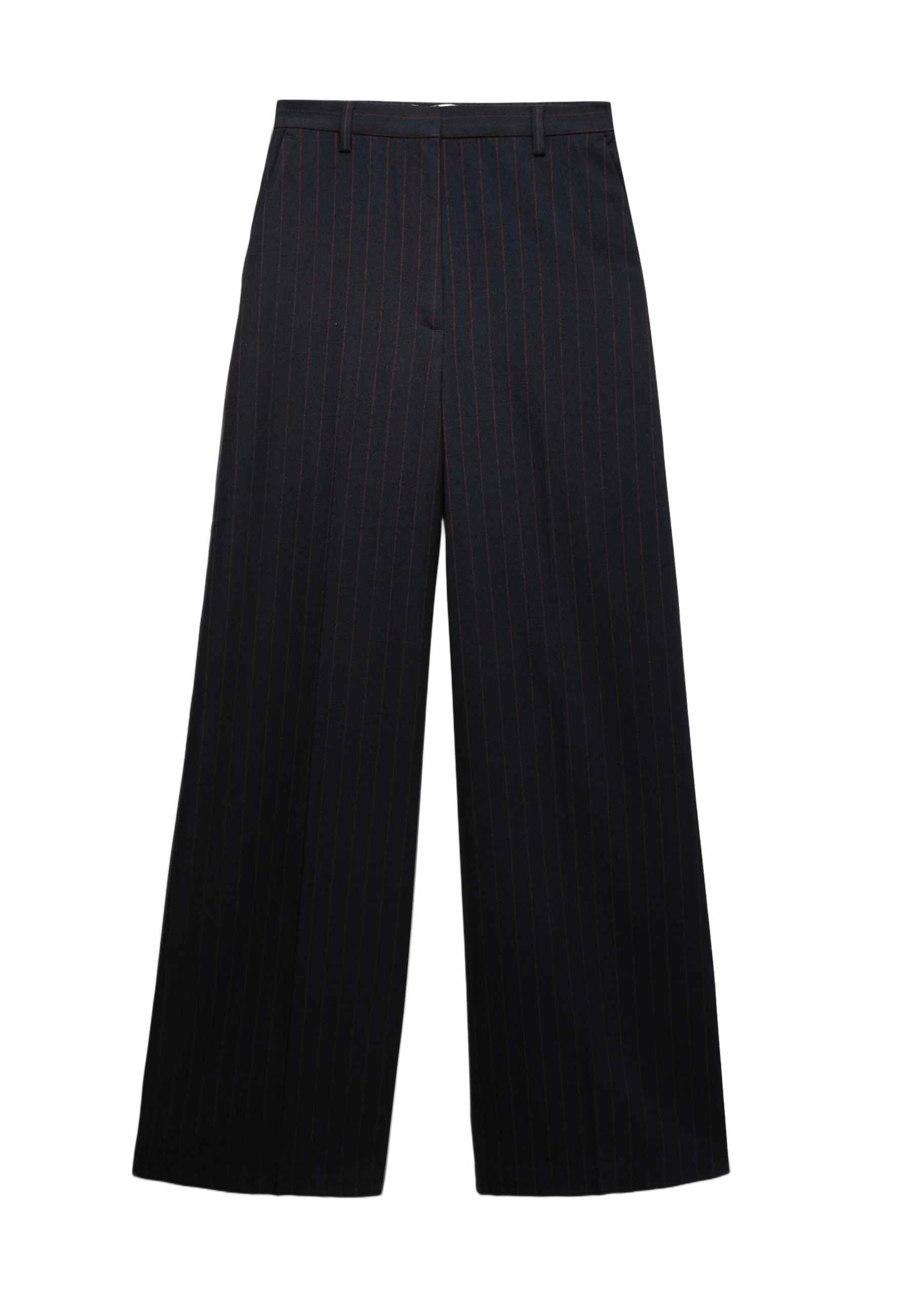 Marks & Spencer Wide leg Pantalon in Blauw: voorkant