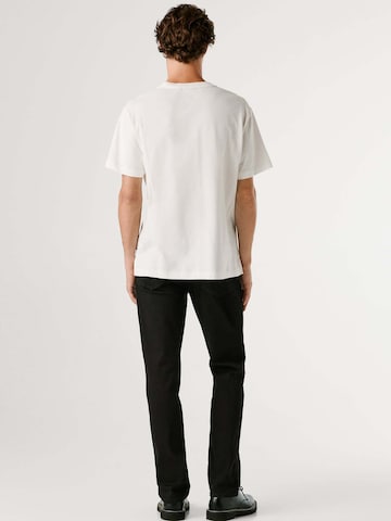 T-Shirt 'SOMER' Pepe Jeans en blanc
