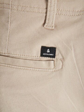 JACK & JONES Tapered Cargobyxa 'Marco Joe' i beige