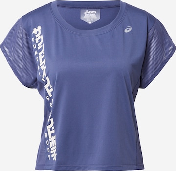 ASICS Performance Shirt in Blue: front