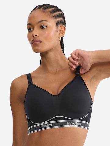 Triumph Triaction Bra 'Cardio Breeze' in Black