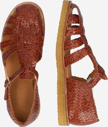 ANGULUS Sandal i brun