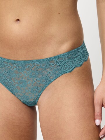 TRIUMPH Thong ' Amourette Hipster String ' in Blue
