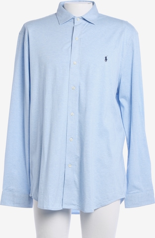 Polo Ralph Lauren Freizeithemd / Shirt / Polohemd langarm XL in Blau: Vorderseite