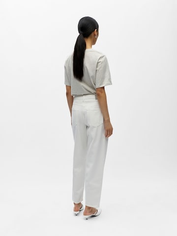 Barrel Jean 'OBJMiu' OBJECT en blanc