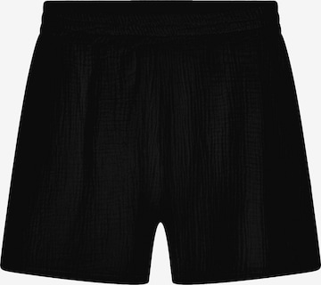 SASSYCLASSY Regular Pants in Black: front