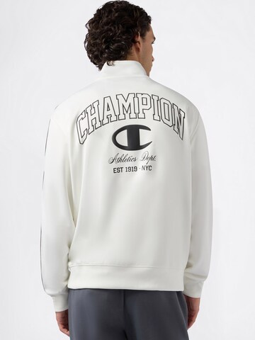 Champion Authentic Athletic Apparel Tepláková bunda - Biela: predná strana