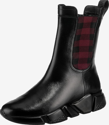 GERRY WEBER Chelsea Boots 'Doha' in Black: front