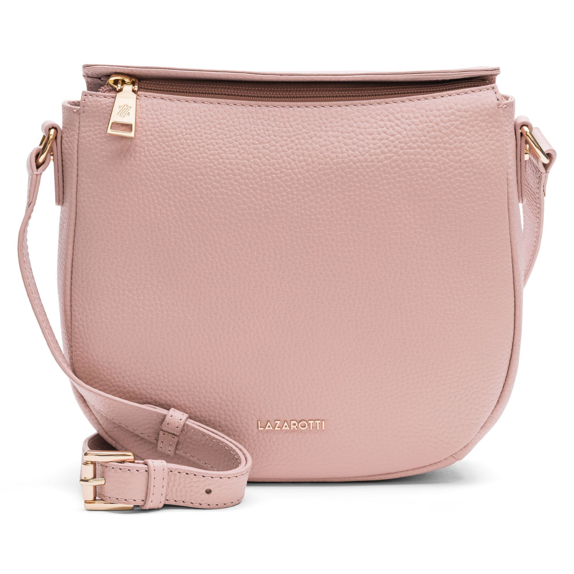 Sac à bandoulière 'Bologna' Lazarotti en rose : devant