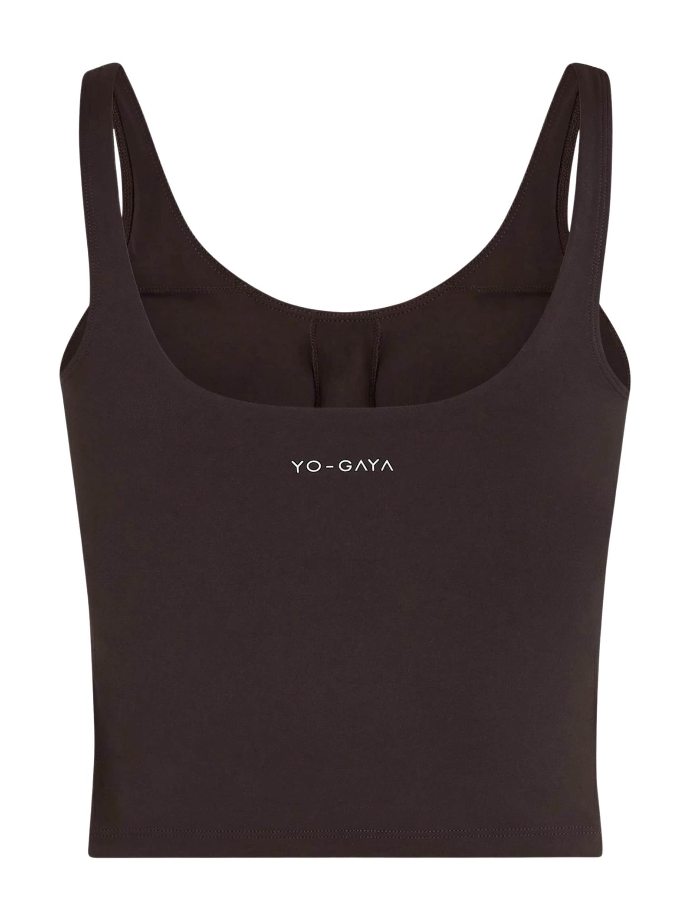 YO-GAYA Sporttop 'Sculpting Top' in Bruin