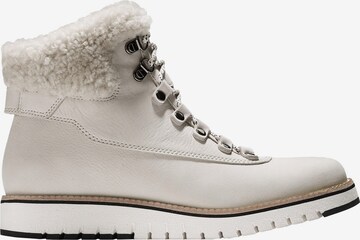 Cole Haan Lace-Up Ankle Boots 'ZERØGRAND Explore' in White