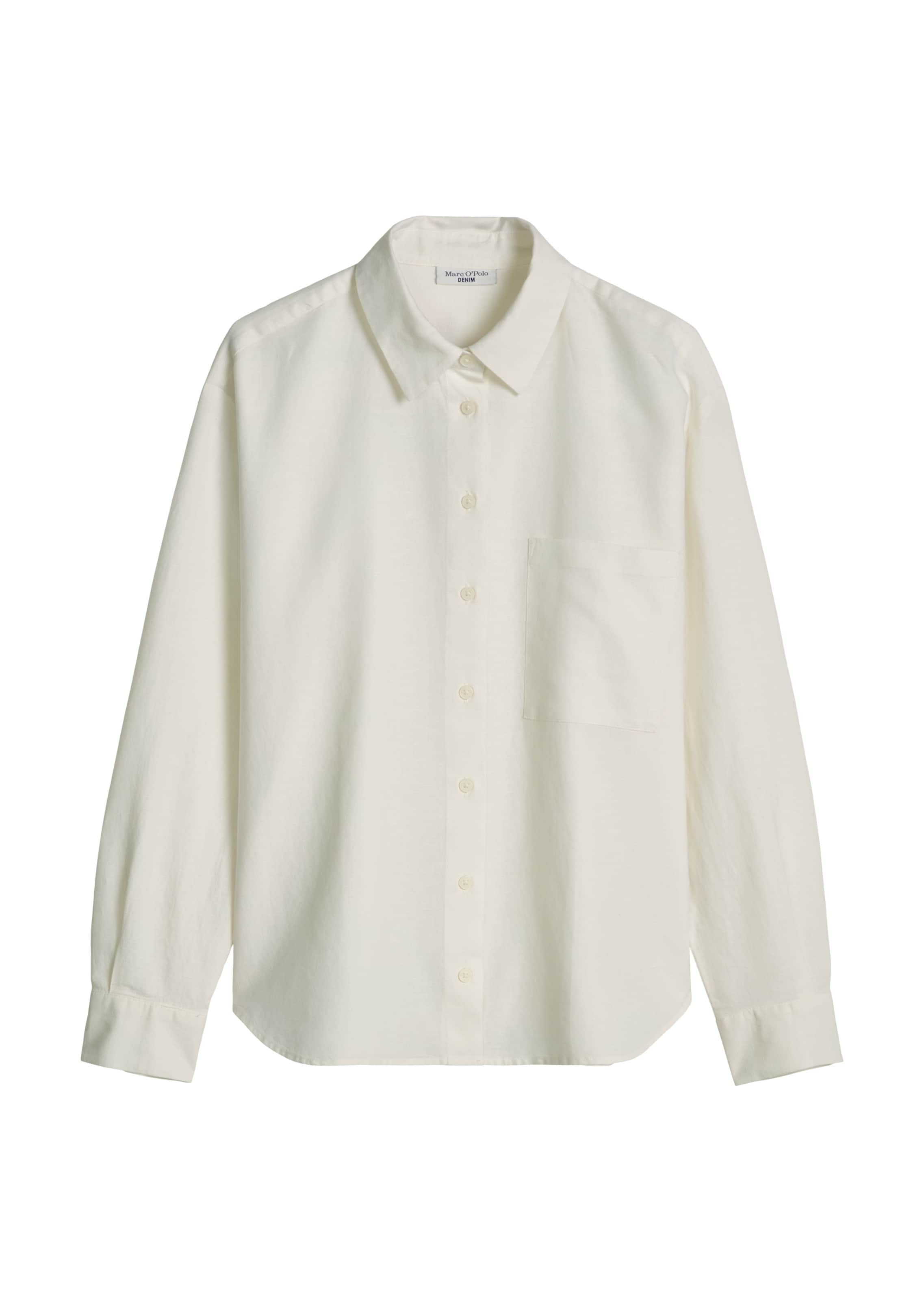 Marc O'Polo DENIM Blouse in White: front