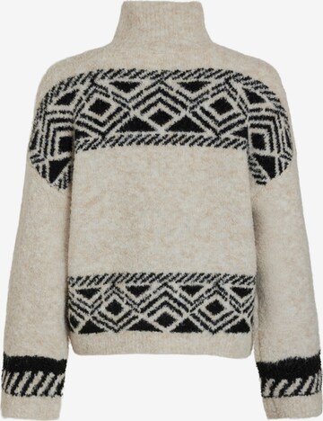 VILA Sweter 'Finka' w kolorze beżowy