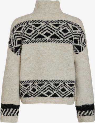 VILA Sweater 'Finka' in Beige