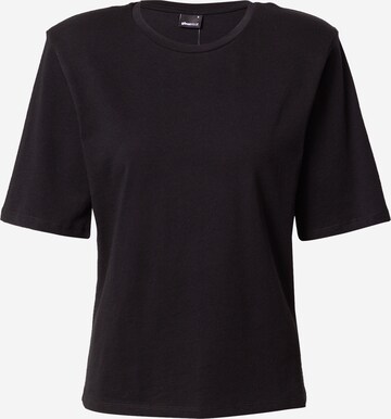 T-shirt 'Tara' Gina Tricot en noir : devant