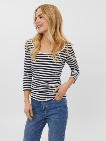 VERO MODA Shirt 'Sailor Sabbi' in Blau: Vorderseite