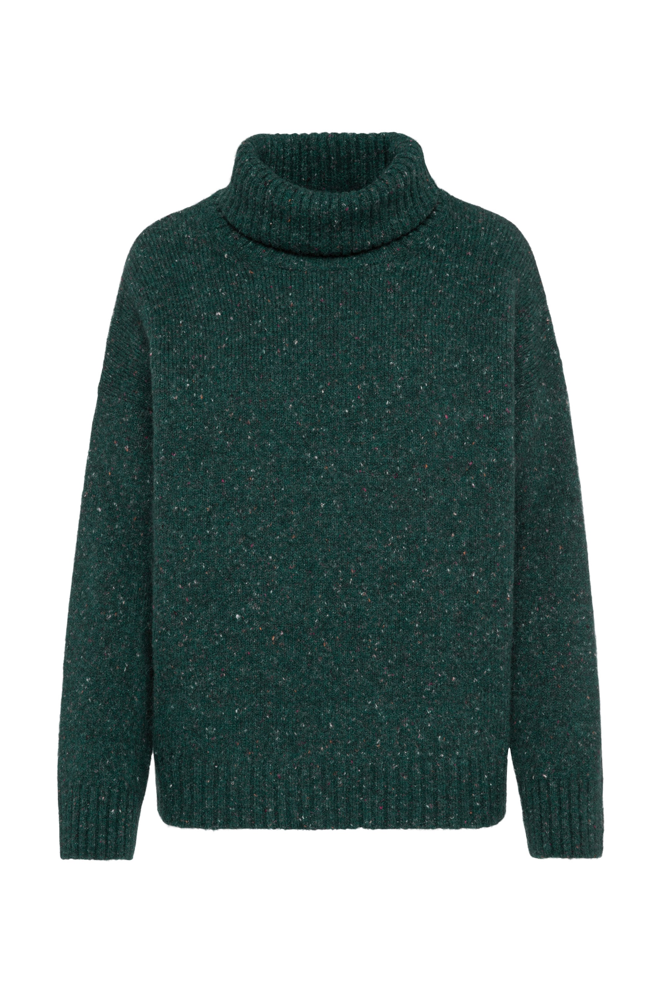 SENSES.THE LABEL Pullover in Grün: Vorderseite