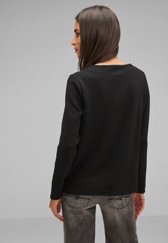 STREET ONE Shirt in Schwarz