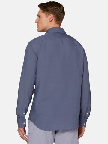 Coupe regular Chemise Boggi Milano en bleu