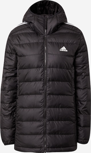 Giacca sportiva 'Essentials Light Down ' ADIDAS SPORTSWEAR di colore nero / bianco, Visualizzazione prodotti