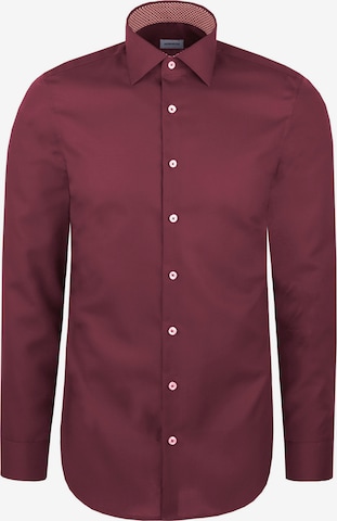 SEIDENSTICKER Business shirt 'Schwarze Rose' in Red: front