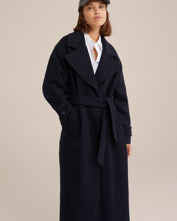 WE Fashion Between-seasons coat in Blue
