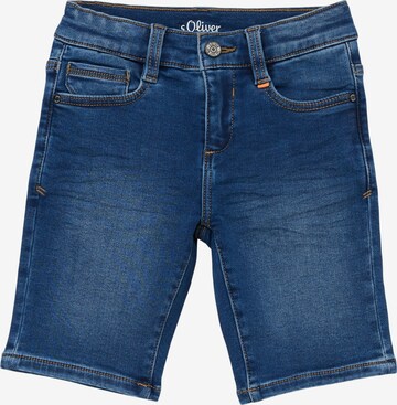 Coupe slim Jean s.Oliver en bleu : devant