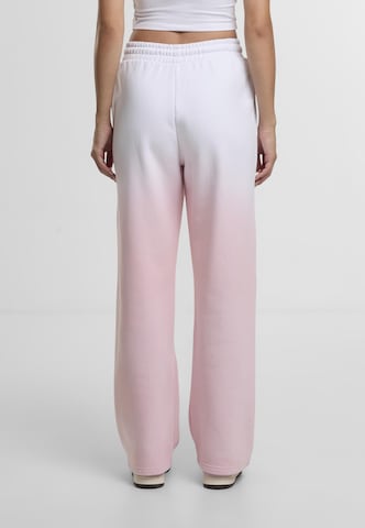 Wide Leg Pantalon DEF en blanc
